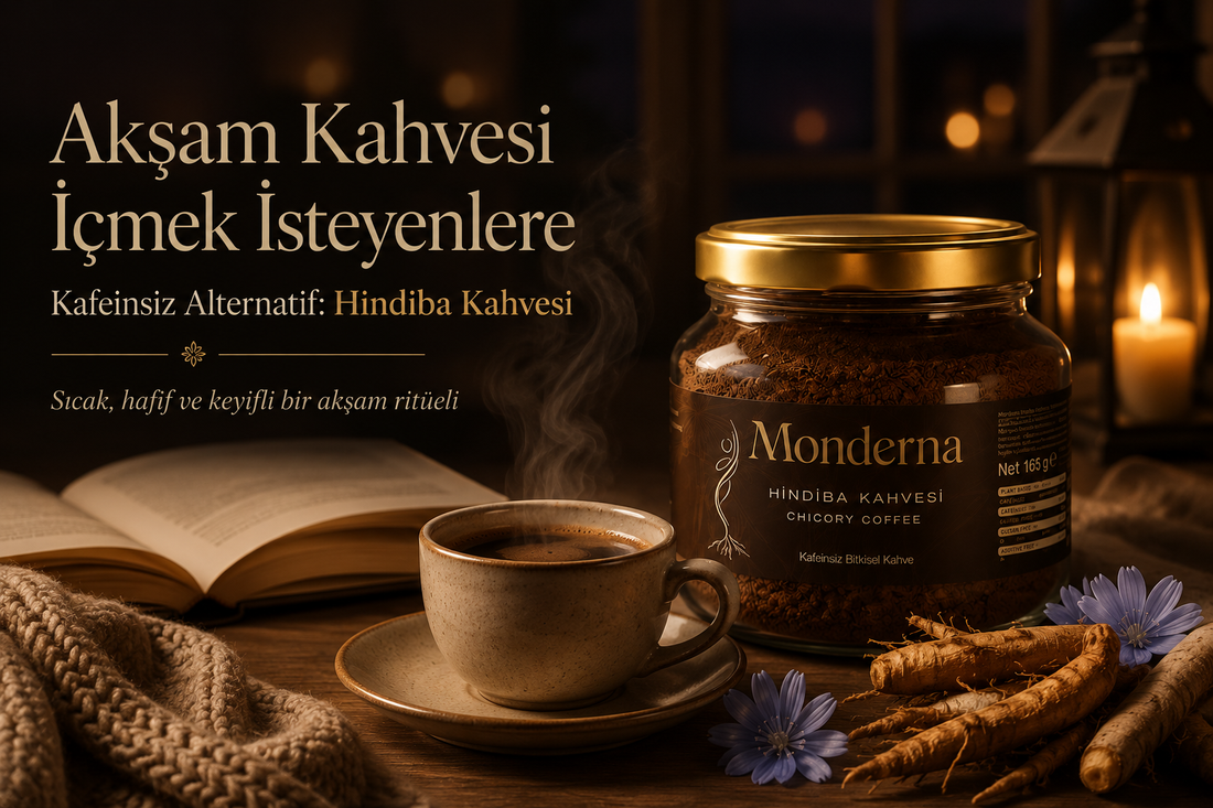 Akşam Kahvesi İçmek İsteyenlere Kafeinsiz Alternatif: Hindiba Kahvesi