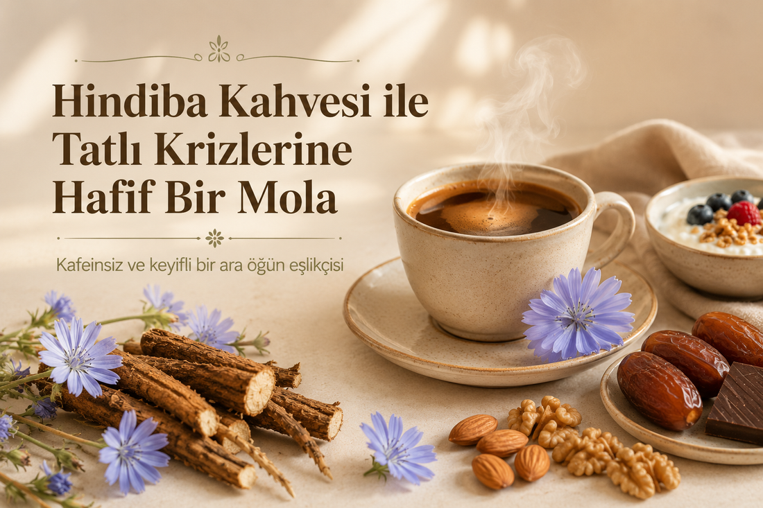 Hindiba Kahvesi ile Tatlı Krizlerine Hafif Bir Mola