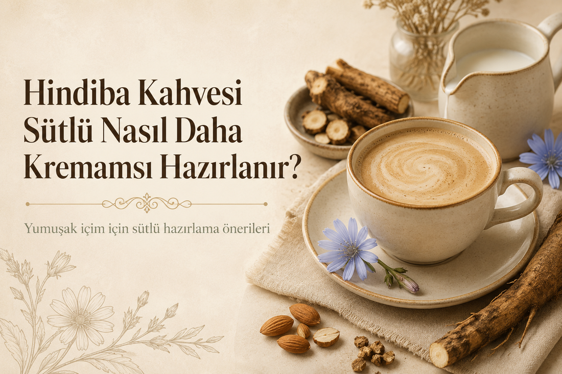 Hindiba Kahvesi Sütlü Nasıl Daha Kremamsı Hazırlanır?