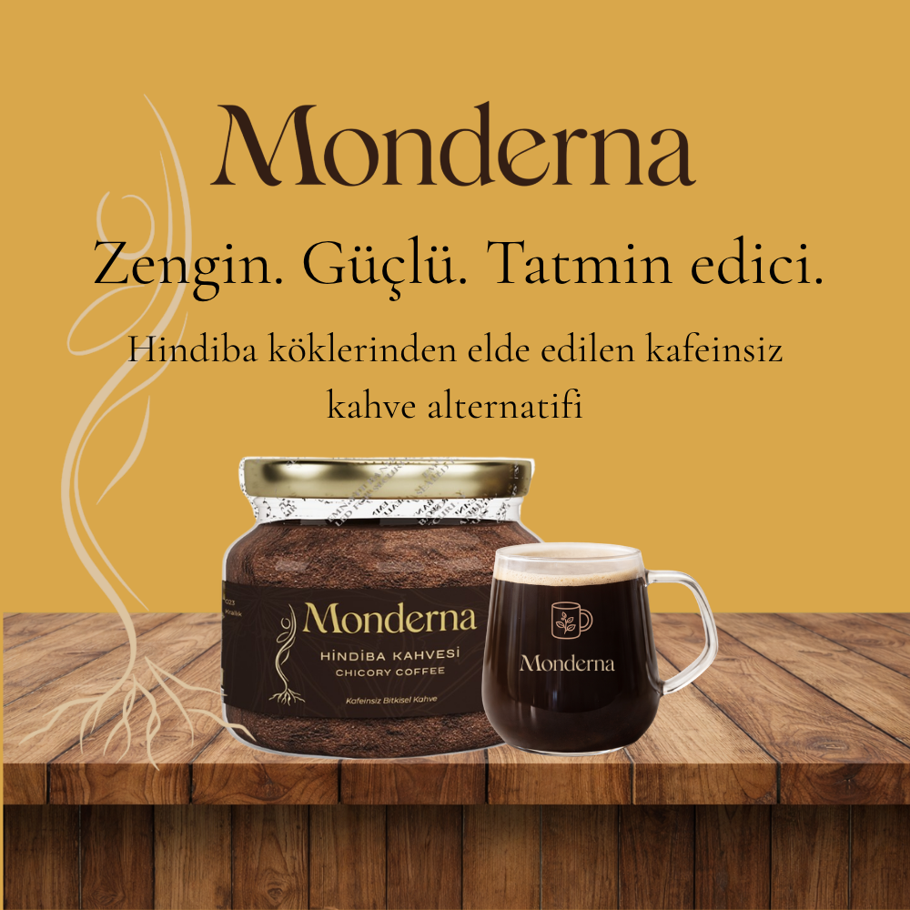 Monderna Hindiba Kahvesi - Kafeinsiz Bitkisel Kahve