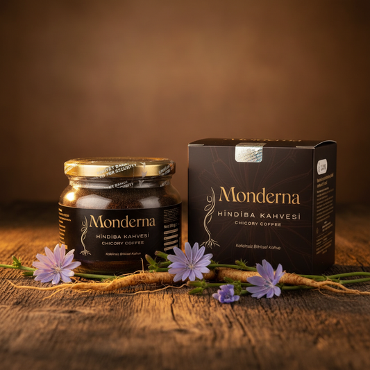 Monderna Hindiba Kahvesi - Kafeinsiz Bitkisel Kahve 150g | ~60 Fincan
